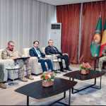 Assimi Goïta reçoit l'ambassadeur russe Igor Gromyko au palais de Koulouba, Bamako, 28 avril 2026
